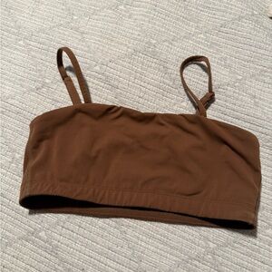Brown Sports Bra